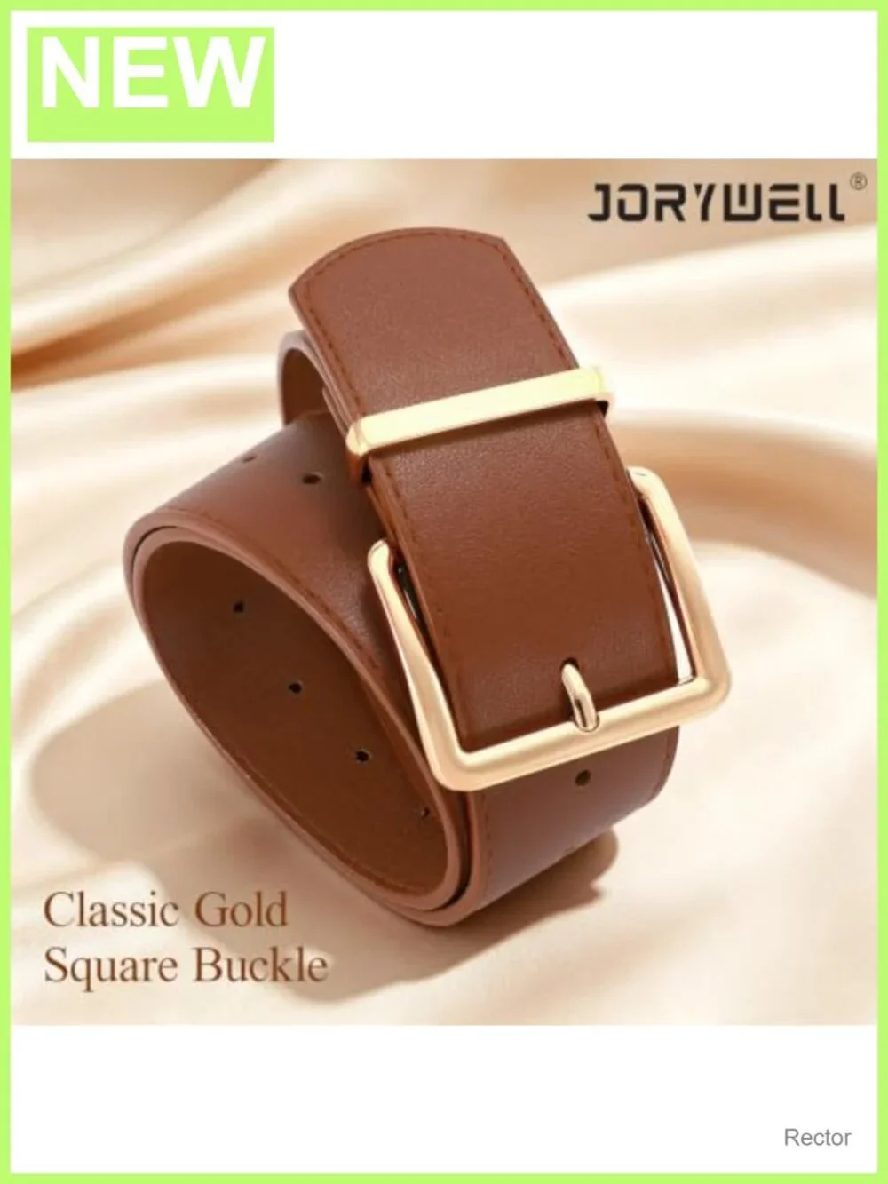 Wide Belt for Women Thick PU Leather Belt Chunky Waist Belt Retro Vintage Style